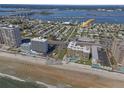 Aerial view of the property with easy access to restaurants, shopping, and the Intracoastal Waterway at 3267 S Peninsula Dr, Daytona Beach, FL 32118