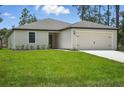 Charming single-story home with a well-manicured lawn and a two-car garage at 3121 Canterbury St, Deltona, FL 32738