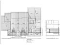 Detailed blueprint showing the planned roof structure at 1909 S Farm Rd, Deland, FL 32720