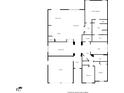 Detailed floor plan showcasing the layout of the home, including bedrooms, bathrooms, and living areas at 31 Abacus Ave, Ormond Beach, FL 32174