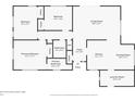 Detailed floorplan showcasing the layout with labeled rooms, dimensions, and closet locations at 5825 Forest Grove Blvd, Orlando, FL 32808