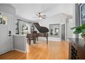 Inviting living area with hardwood floors, and lots of natural light at 613 John Thomas Ave, Deland, FL 32724