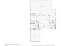 Detailed floor plan of the home showcasing the layout of rooms and key features at 2825 S Asciano Ct, New Smyrna Beach, FL 32168