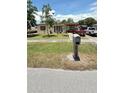 Well-maintained single-story home with a lovely front yard, mailbox, and driveway at 1025 Persian St, Deltona, FL 32725