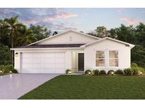 Charming single-story home with a two-car garage, well-maintained lawn, and appealing curb appeal at 2335 Oklahoma Dr, Sumterville, FL 33585