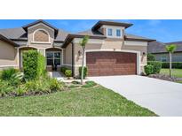 Charming one-story home with a well-manicured lawn and a two-car garage at 3205 Bailey Ann Dr, Ormond Beach, FL 32174