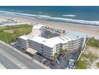 Breathtaking aerial view of oceanfront condo, beach, and surrounding landscape at 1233 S Atlantic Ave # 3070, Daytona Beach, FL 32118