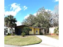 Charming single-story home with a well-maintained lawn and a welcoming front entrance at 224 Westwood Dr, Leesburg, FL 34748