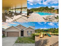 This community offers residents a luxurious pool, clubhouse, and playground at 125 Sunny Day Way, Davenport, FL 33897