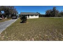 Charming single-story home with a spacious front yard and a quaint, welcoming facade at 11701 Layton St, Leesburg, FL 34788