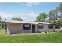 Charming single-story home with a well-maintained lawn and mature trees at 30011 County Road 437, Sorrento, FL 32776