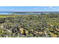 Beautiful wooded homesite with waterfront views, offering privacy and a serene natural setting at 40325 Emeralda Island Rd, Leesburg, FL 34788