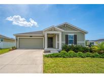 Charming one-story home with a well-maintained lawn and inviting front porch at 5354 Travertine St, Mount Dora, FL 32757