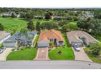Beautiful community with manicured lawns and landscaping at 487 Thistledown Way, The Villages, FL 32162