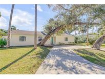 Charming single story home with a spacious driveway and lush landscaping at 142 Jean Francis Ln, Port Orange, FL 32127