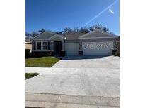 Charming single-story home featuring a well-manicured lawn, a two-car garage, and neutral-toned siding at 3443 Islewood Ct, Ocoee, FL 34761