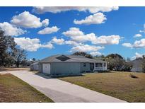 Single story home with driveway and spacious yard at 13328 Debbie Ln, Clermont, FL 34715