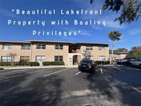 Lakefront building with parking and boating privileges at 1172 Calle Del Rey # D, Casselberry, FL 32707