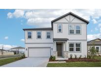 Charming two-story home with a two-car garage, nicely landscaped lawn, and beautiful modern exterior at 339 Conway Ave, St Cloud, FL 34771