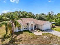 Charming single-story home with a well-manicured lawn and welcoming entrance. Includes a paved walkway and mature landscaping at 3871 Dallas Blvd, Orlando, FL 32833