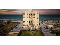 Oceanfront building, featuring ample parking and beautiful sunset views at 1513 Ocean Shore Blvd # 8F, Ormond Beach, FL 32176