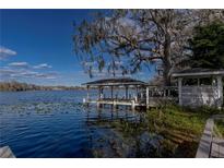 Charming lakefront property with a dock, perfect for enjoying water activities at 3818 Kinsley Place, Winter Park, FL 32792