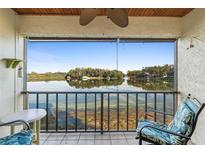 Relaxing balcony view with seating overlooking a scenic lake, perfect for enjoying the outdoors at 402 E Orlando Ave # 18C, Ocoee, FL 34761