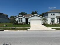 Charming single-Gathering home with a well-maintained lawn and two-car garage at 5179 Royal Point Ave, Kissimmee, FL 34746