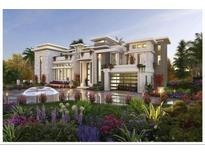 Stunning two-story home boasting a modern design, lush landscaping, and a grand water feature at 2 Chase Rd, Windermere, FL 34786