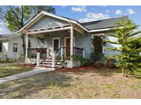 Charming single Gathering home with a cute front porch and nice curb appeal at 125 E Grant St, Orlando, FL 32806