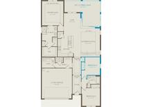 Detailed floor plan showcasing the layout of the home's various rooms and living spaces at 6920 Dappled Oak Way, Orlando, FL 32829