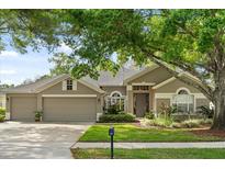 Charming single-story home with a well-maintained lawn, mature trees, and a neutral-tone exterior at 12018 Radbourne St, Winter Garden, FL 34787