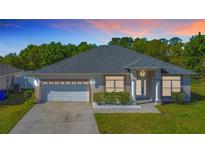 Charming single-Gathering home featuring a two-car garage and manicured landscaping, perfect for suburban living at 4919 Culdesac Ct, St Cloud, FL 34772