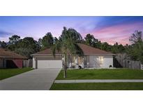 Charming single-story home with a well-maintained lawn and driveway, perfect for suburban living at 2662 Haulover Blvd, Deltona, FL 32738