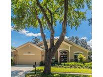 Well-maintained, single-story home featuring a two-car garage and beautiful landscaping at 1450 Chessington Cir, Lake Mary, FL 32746