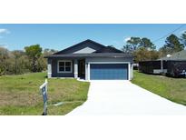 Charming single-Gathering home features a well-manicured lawn and a two-car garage at 5 Fisher Loop, Ocklawaha, FL 32179