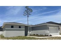 Charming single-story home with a two-car garage and well-manicured lawn at 1734 Sail Ct, Kissimmee, FL 34759