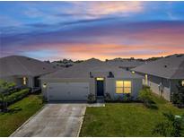 Charming single-story home featuring a well-manicured lawn and neutral-toned exterior at 2921 Sunridge Loop, St Cloud, FL 34771