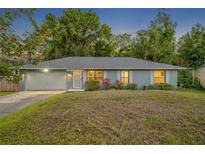 Charming single-story home with a well-manicured lawn and cozy, inviting curb appeal at 275 W 4Th St, Chuluota, FL 32766