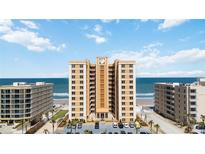Oceanfront condominium building with beach views and convenient parking at 3799 S Atlantic Ave # 1006, Daytona Beach, FL 32118