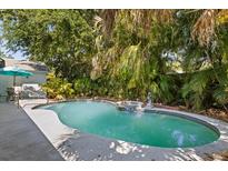 Enjoy this private backyard pool surrounded by lush landscaping perfect for relaxation and outdoor entertaining at 2623 Parsley Dr, Orlando, FL 32837