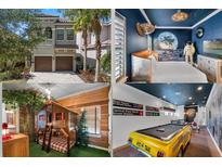 Four unique themed rooms, with space and forest themes at 960 Golden Bear Dr, Reunion, FL 34747