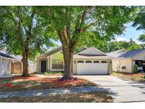 Charming single-story home with well-maintained lawn and mature trees providing ample shade at 1023 Royal Oaks Dr, Apopka, FL 32703