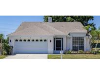 Charming single-story home with an attached two-car garage and well-manicured lawn at 3780 Ventura Cove Dr, Orlando, FL 32822