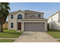 Charming two-story home with well-maintained lawn and a spacious two-car garage at 358 Fairfield Dr, Sanford, FL 32771