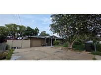 Charming single-story home with a covered entry, large tree, and driveway at 1302 Center St, Ocoee, FL 34761