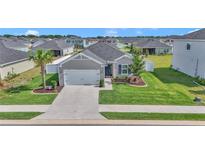 Charming single-story home with a well-manicured lawn, landscaped garden, and inviting curb appeal at 9262 Sw 58Th Cir, Ocala, FL 34476