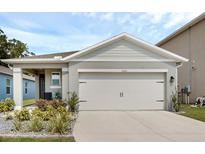 Charming single Gathering home with a two-car garage and beautiful landscaping at 1323 Berry Ln, Davenport, FL 33837
