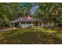 Charming single-story home with a well-maintained lawn, mature trees, and a convenient carport at 12046 Se 135Th Ave, Ocklawaha, FL 32179
