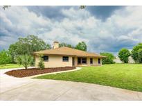Charming ranch-style home with well-maintained lawn and landscape featuring mature trees and lovely curb appeal at 3443 Wild Myrtle Ct, Windermere, FL 34786